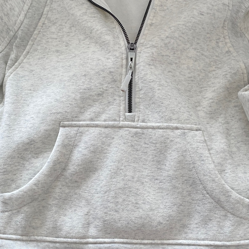 Jockey Light Gray Hoodie Sweatshirt - Picture 3 of 3